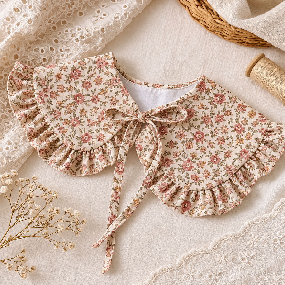 Detachable Collar for girls ( 4 - 6 years) - PDF Sewing Pattern