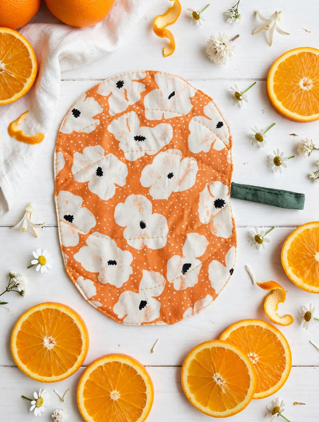 Pumpkin pot holder sewing pattern
